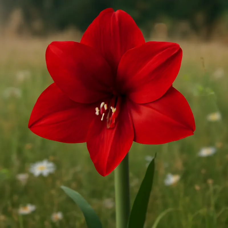 Amaryllis – rood – afbeelding 4