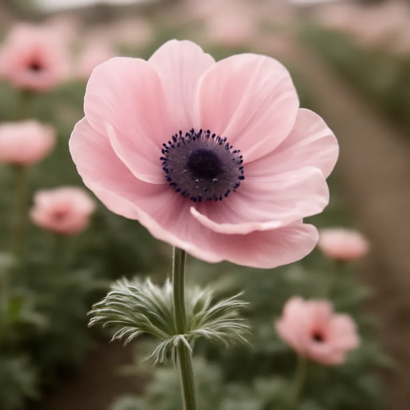 Anemoon – roze – afbeelding 4