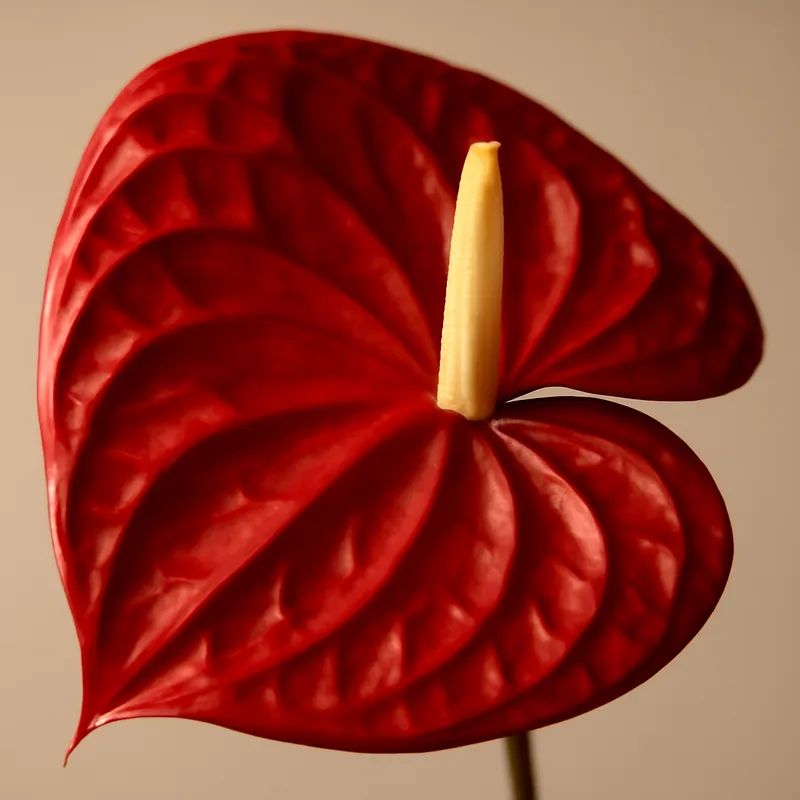 Anthurium (flamingoplant) – rood – afbeelding 2
