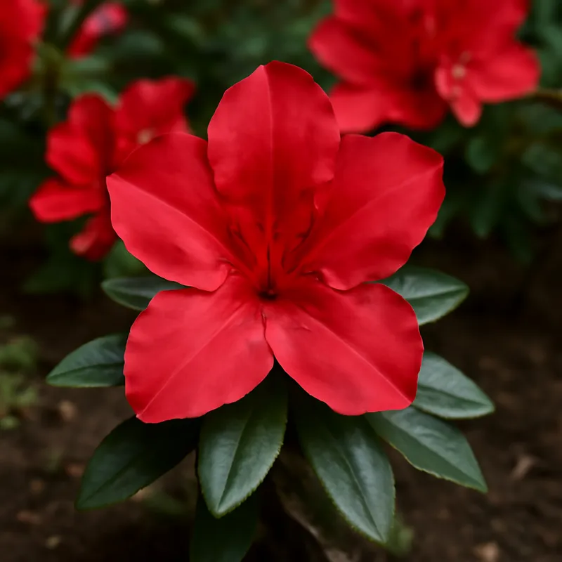 Azalea – rood – afbeelding 4