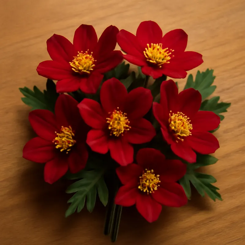 Bosanemoon – rood – afbeelding 3