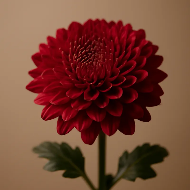 Chrysant – rood – afbeelding 1