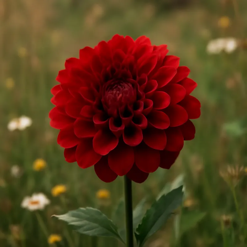 Dahlia – rood – afbeelding 4
