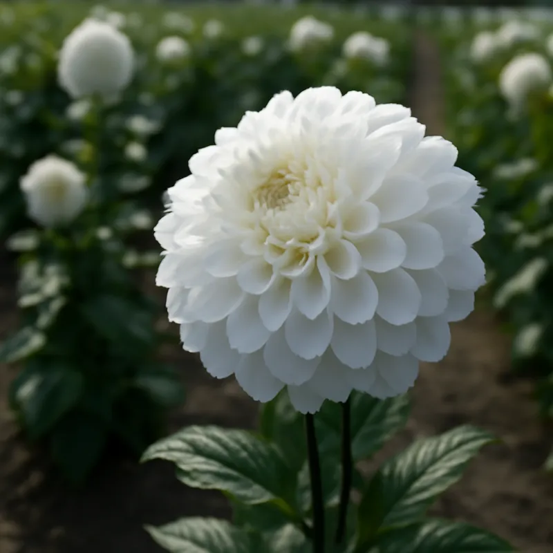 Dahlia – wit – afbeelding 4