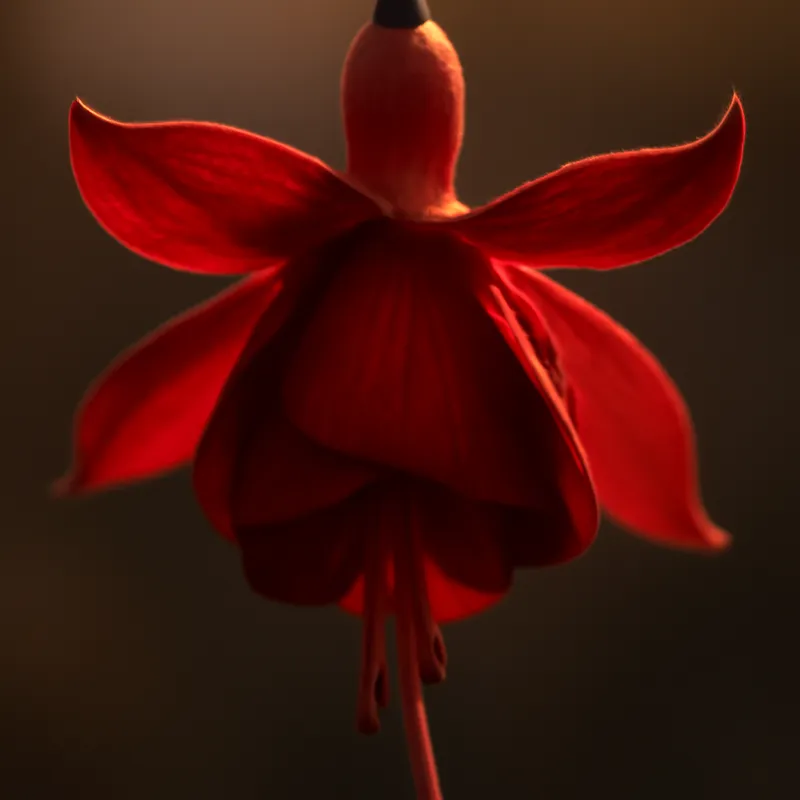 Fuchsia – rood – afbeelding 2