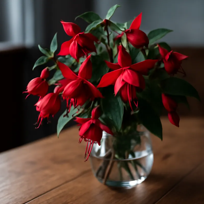 Fuchsia – rood – afbeelding 3