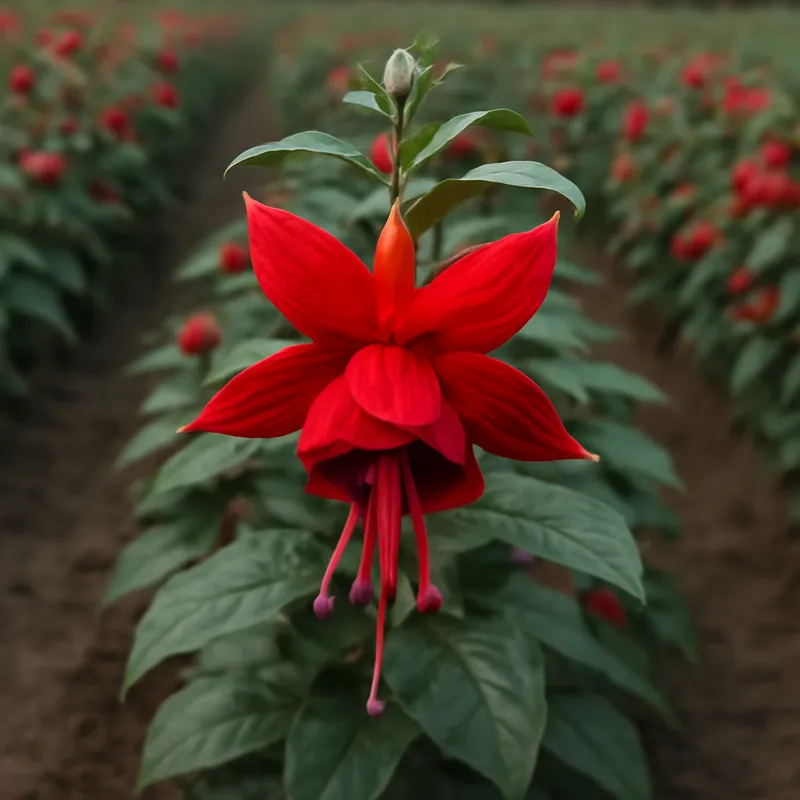 Fuchsia – rood – afbeelding 4