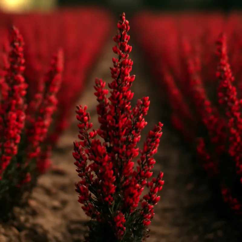 Heide – rood – afbeelding 4