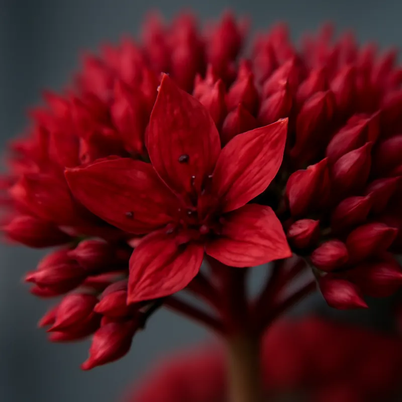 Hemelsleutel – rood – afbeelding 2