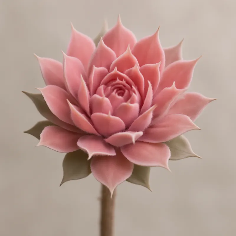 Huislook – roze – afbeelding 1