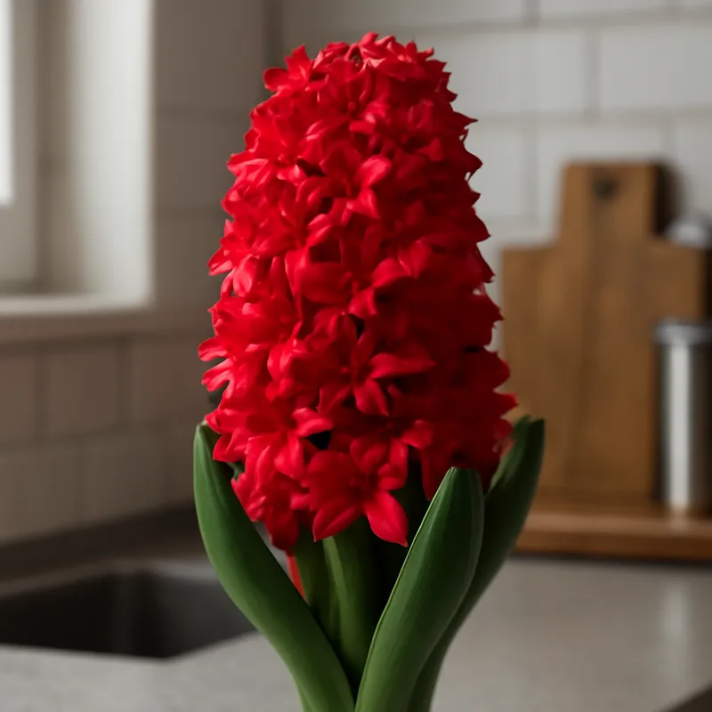 Hyacint – rood – afbeelding 3