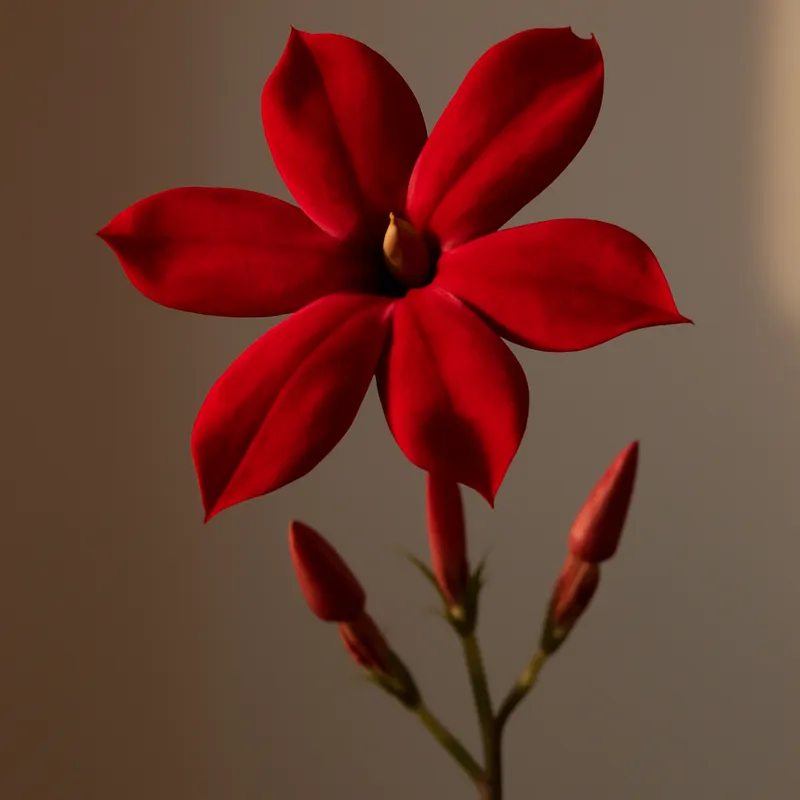 Jasmijn – rood – afbeelding 1
