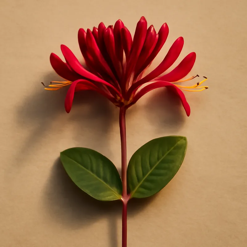 Kamperfoelie – rood – afbeelding 1