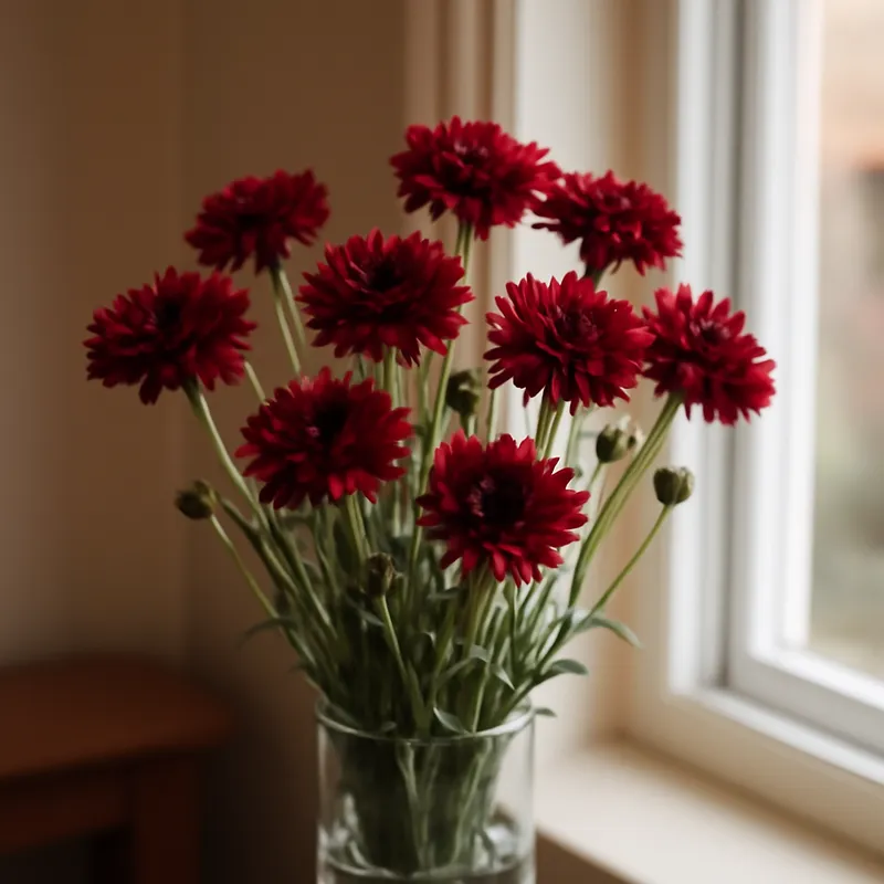 Korenbloem – rood – afbeelding 3