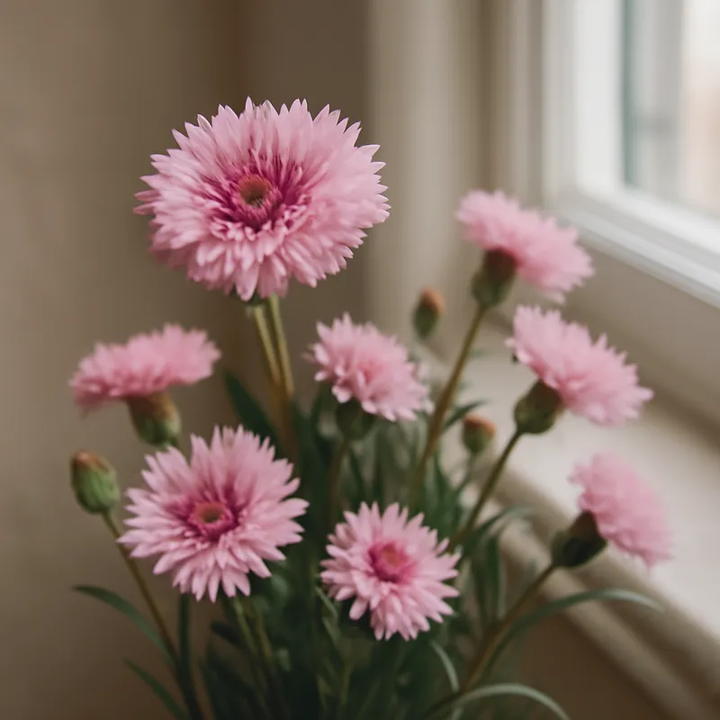 Korenbloem – roze – afbeelding 3