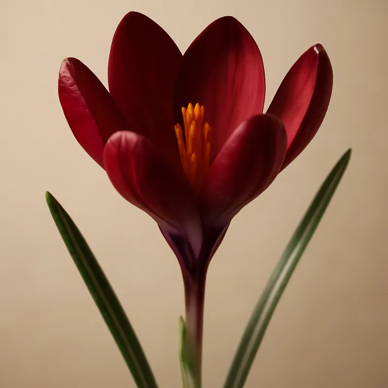 Krokus – rood – afbeelding 1