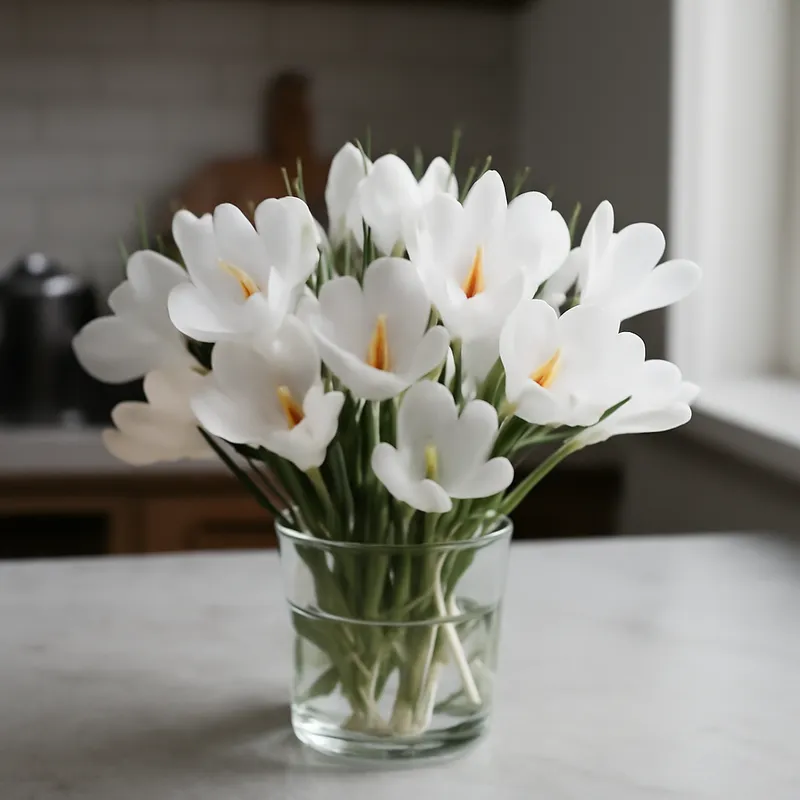 Krokus – wit – afbeelding 3