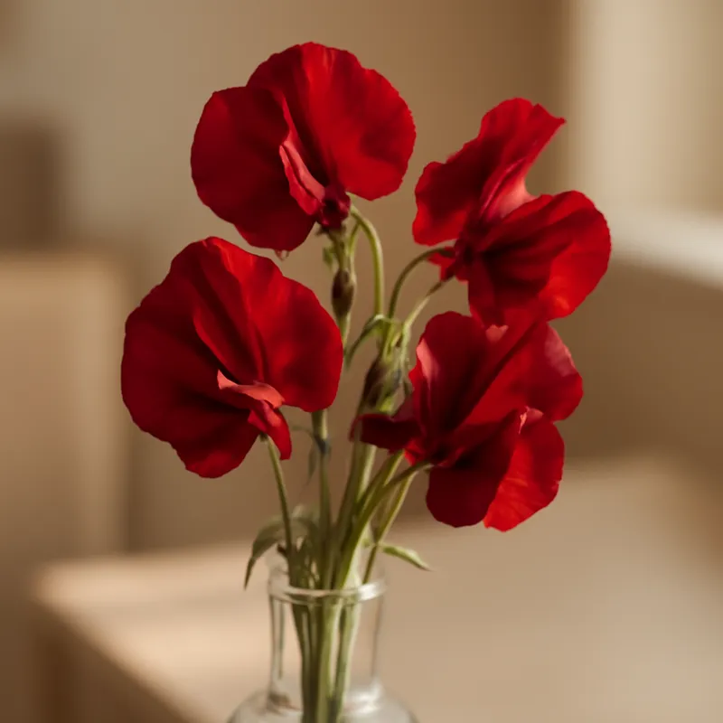 Lathyrus – rood – afbeelding 3