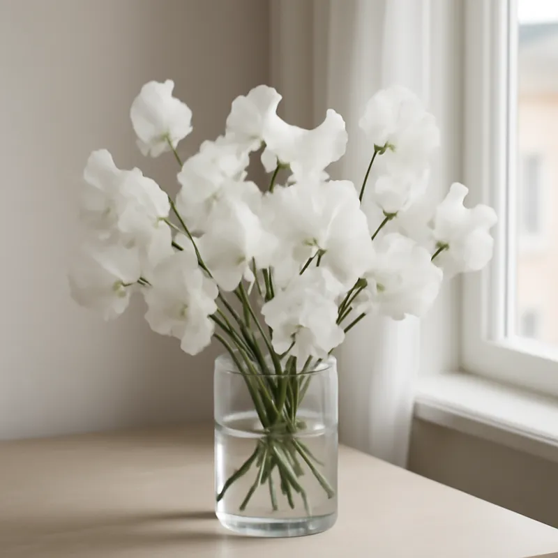 Lathyrus – wit – afbeelding 3