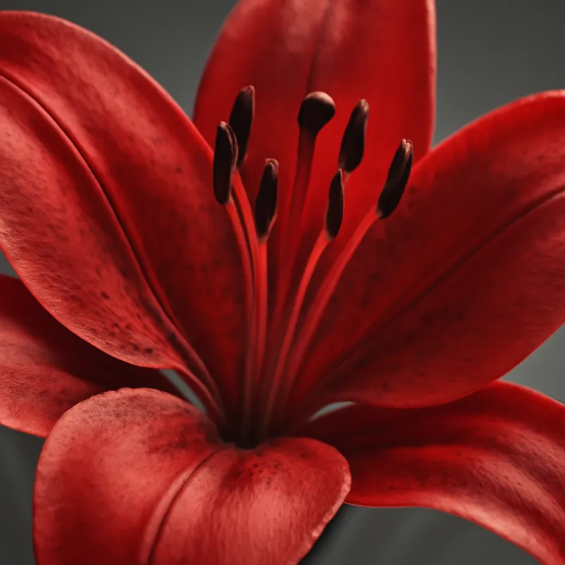 Lelie – rood – afbeelding 2