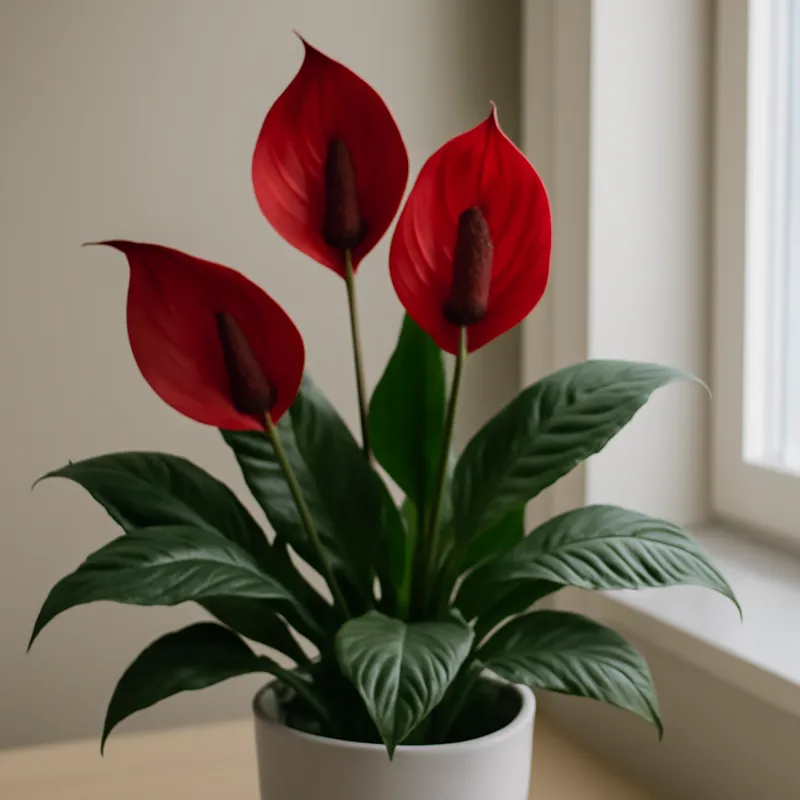 Lepelplant – wit – afbeelding 3