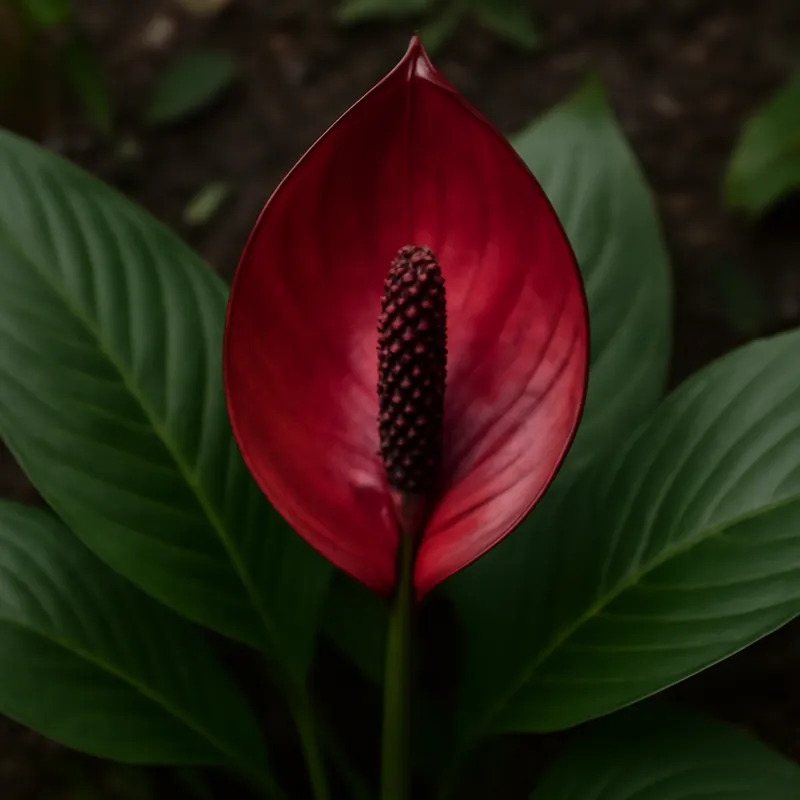 Lepelplant – wit – afbeelding 4