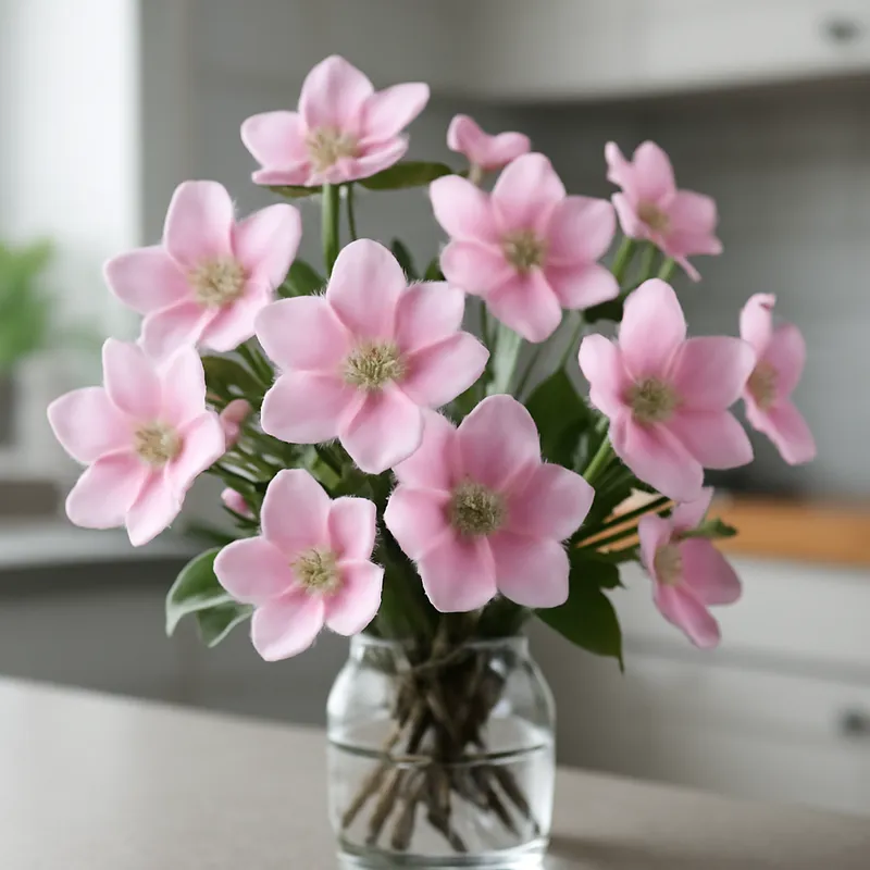 Leverbloempje – roze – afbeelding 3