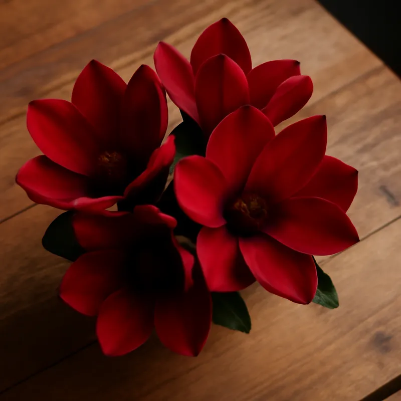 Magnolia – rood – afbeelding 3