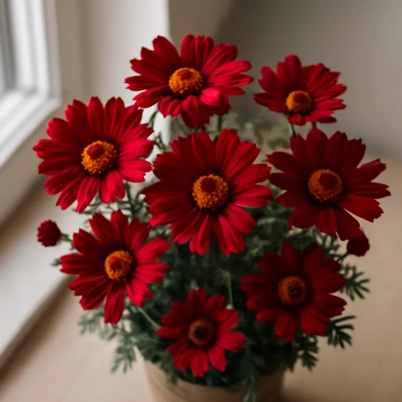 Margriet – rood – afbeelding 3