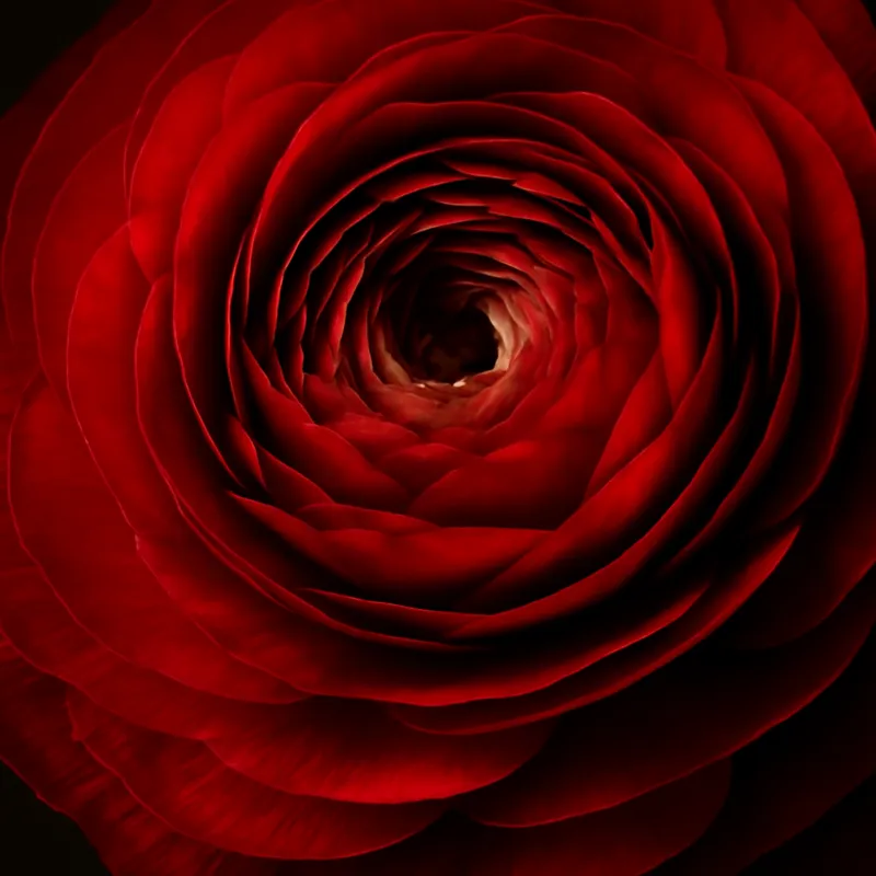 Ranonkel – rood – afbeelding 2