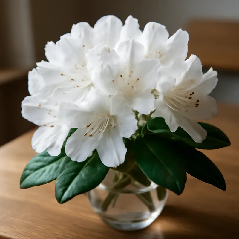 Rhododendron – wit – afbeelding 3