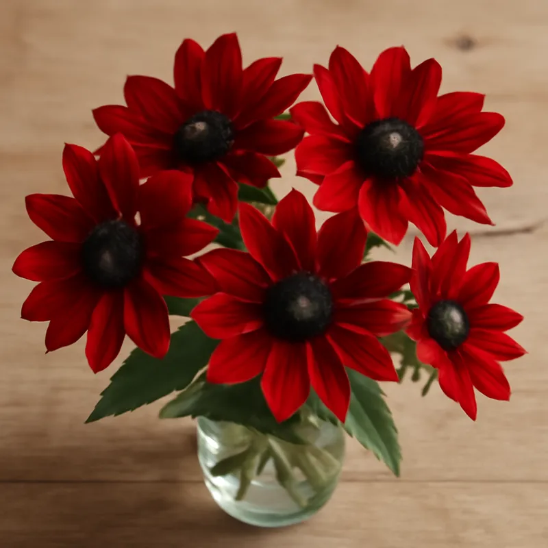Rudbeckia – rood – afbeelding 3