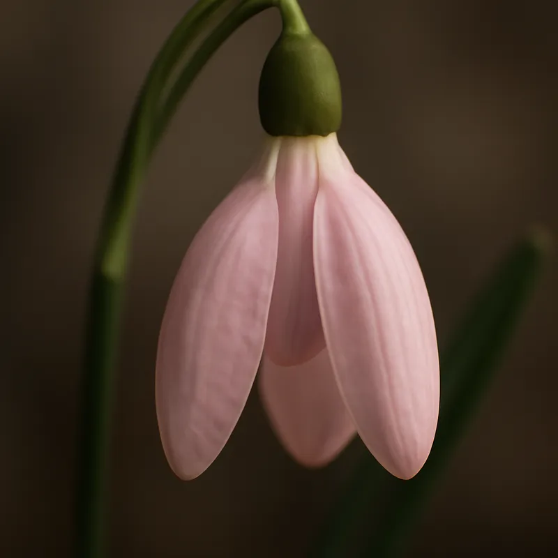 Sneeuwklokje – roze – afbeelding 2