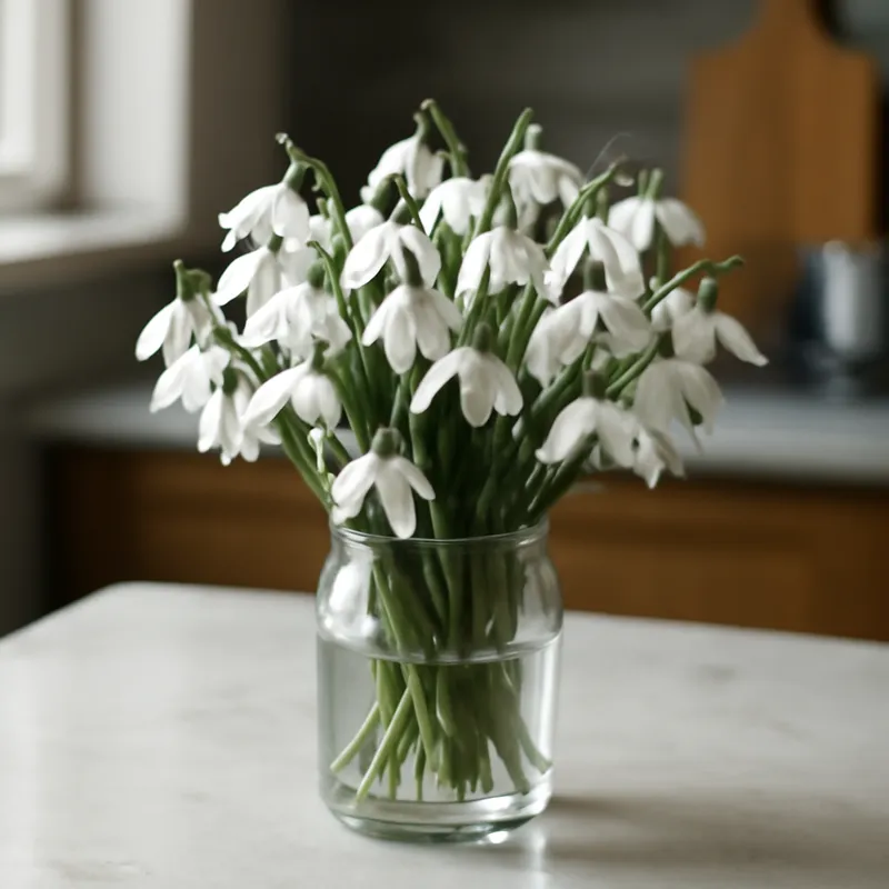 Sneeuwklokje – wit – afbeelding 3