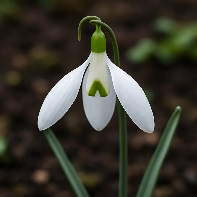 Sneeuwklokje – wit – afbeelding 4