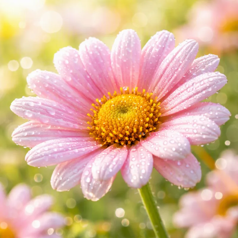 Struikmargriet - roze - afbeelding 1
