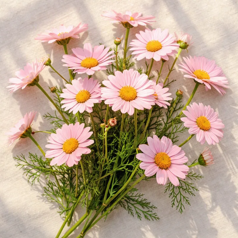 Struikmargriet - roze - afbeelding 4