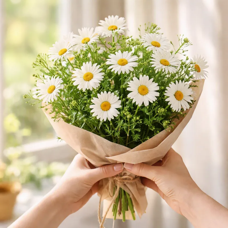 Struikmargriet - wit - afbeelding 3