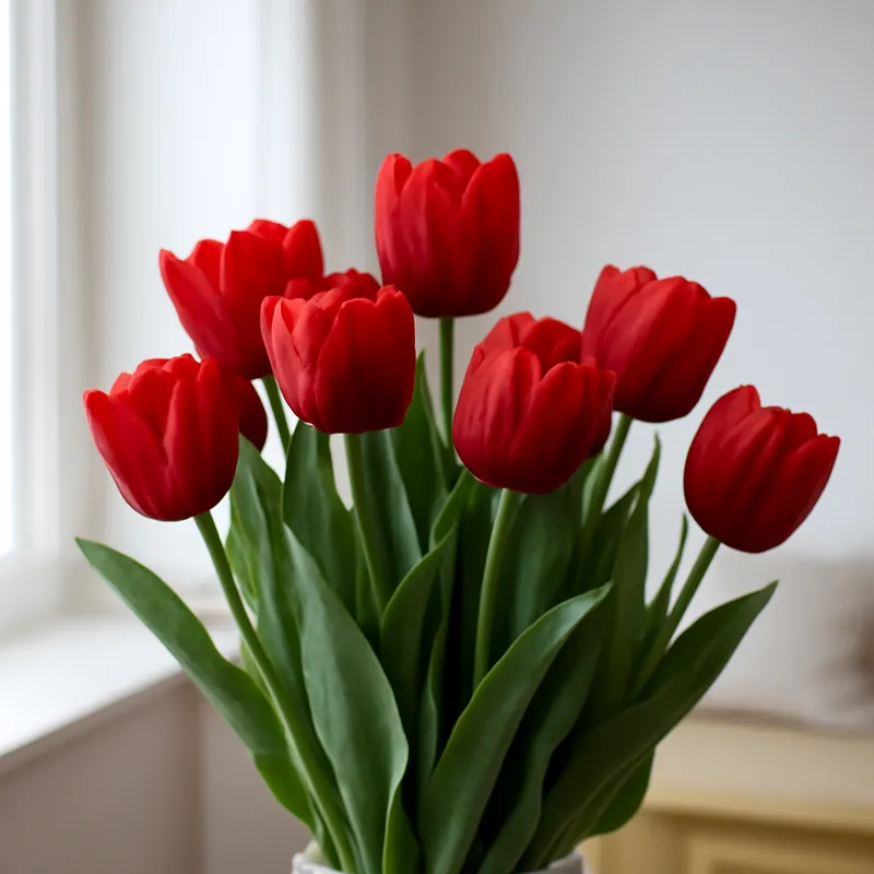 Tulp – rood – afbeelding 3