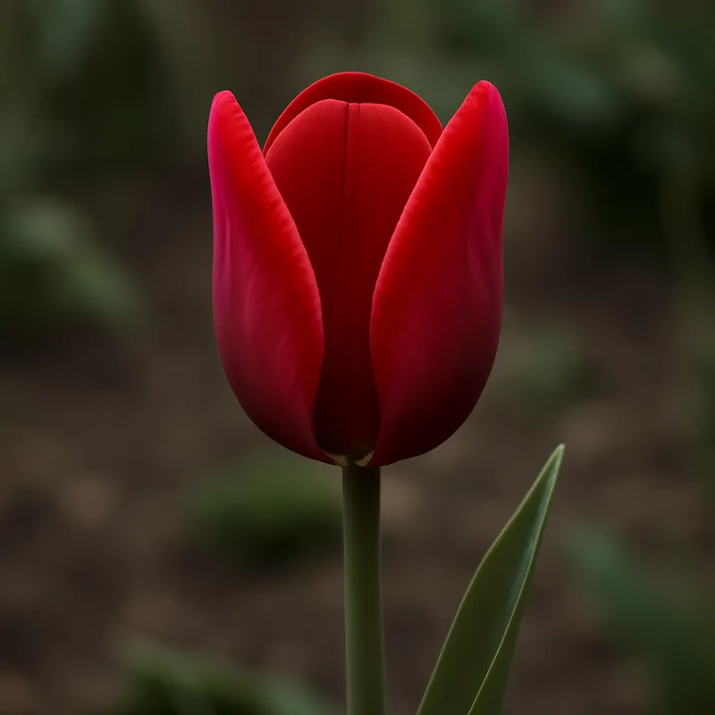 Tulp – rood – afbeelding 4