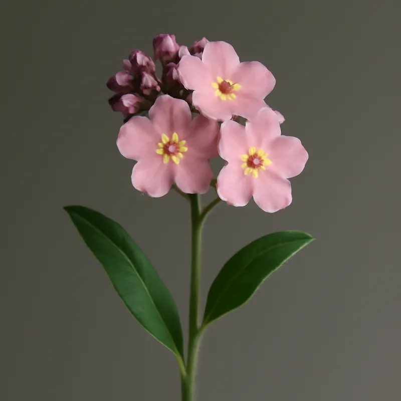 Vergeet-mij-nietje – roze – afbeelding 1