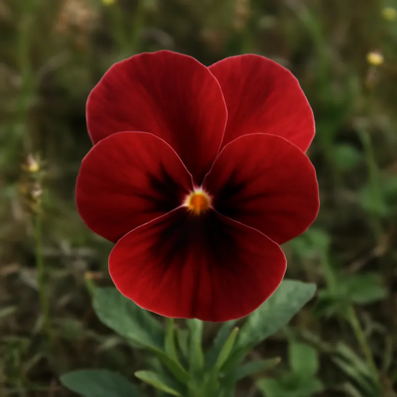 Viooltje – rood – afbeelding 4