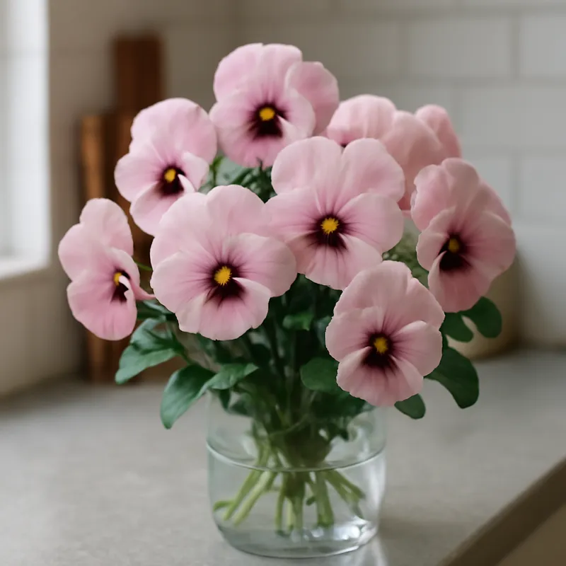 Viooltje – roze – afbeelding 3