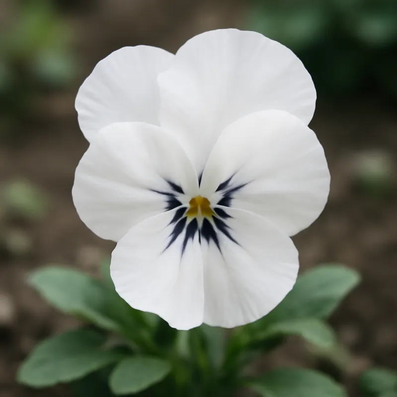 Viooltje – wit – afbeelding 4