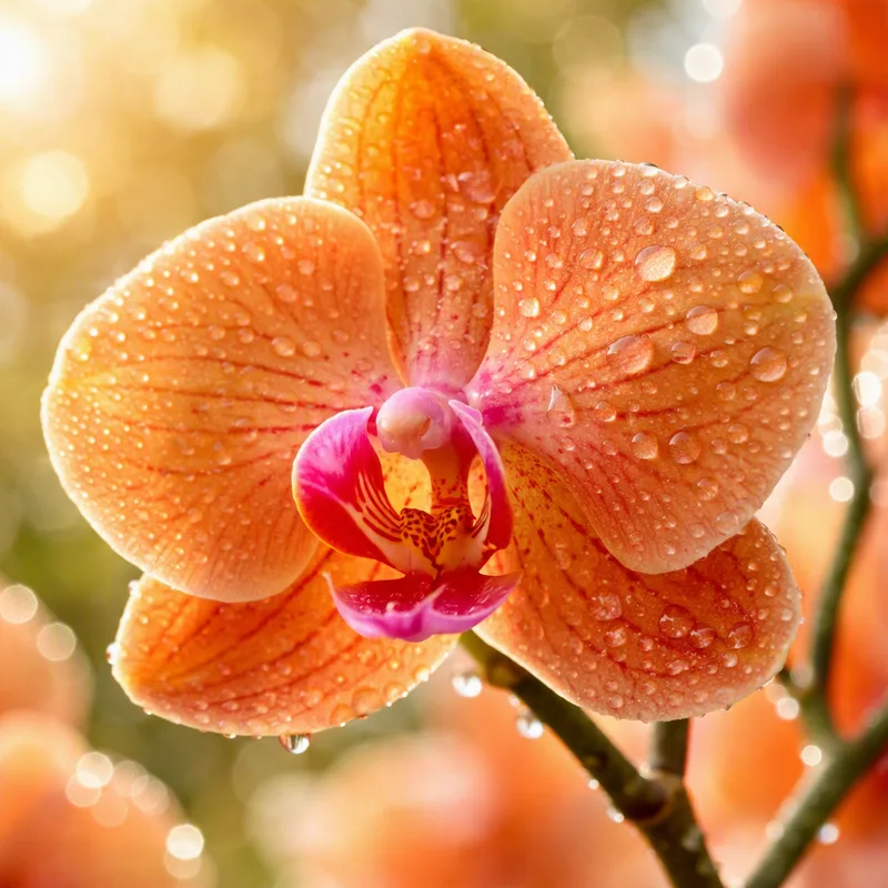 Vlinderorchidee - klassiek - afbeelding 1