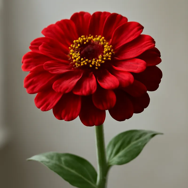 Zinnia – rood – afbeelding 1