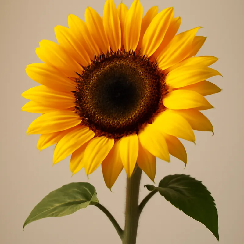 Zonnebloem – klassiek – afbeelding 1