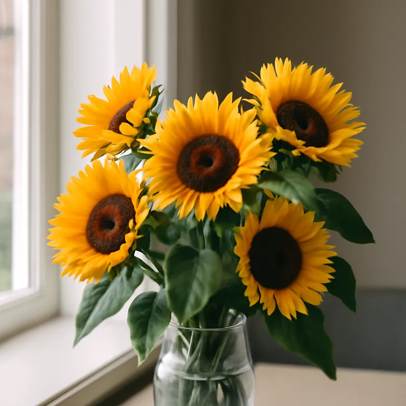 Zonnebloem – klassiek – afbeelding 3