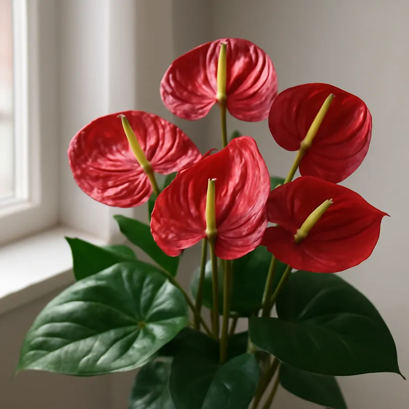 Anthurium (flamingoblomma) - klassiek – afbeelding 3