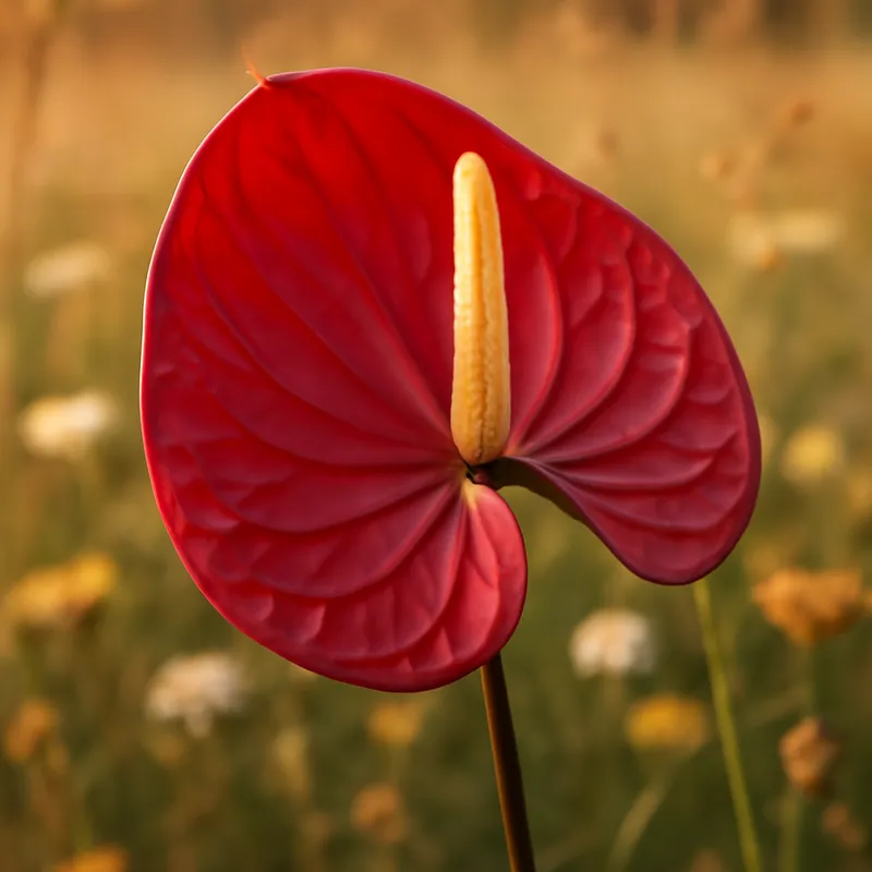 Anthurium (flamingoblomma) - klassiek – afbeelding 4